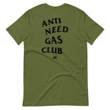 Anti Need Gas Club - T-Shirt (Black Print)
