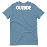 Outside - T-Shirt ( White Print)